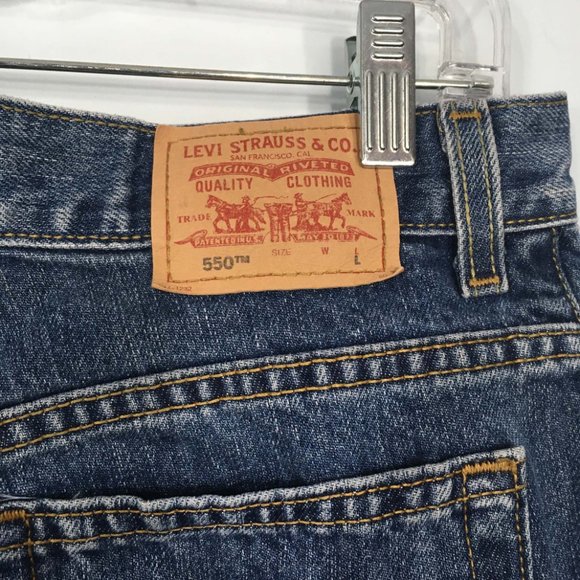 Levi's Vintage Classic Relaxed Tapered 550‎ Jeans - Picture 7 of 9